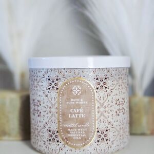 Cafe Latte 3 Wick Candle by Bath and Body Works